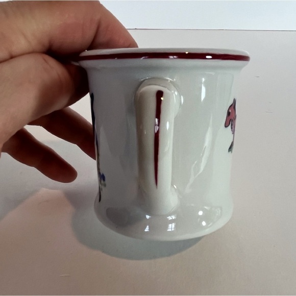 Shenango China Child’s Bowl and Mug Set Jack Be Nimble, Peter Pumpkin Eater - Picture 12 of 14